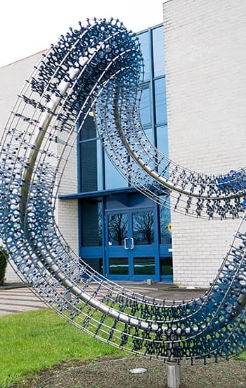 Front of the Vitablend building in Wolvega, the Netherlands